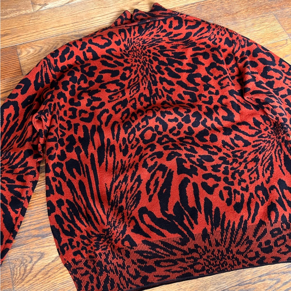 Etudes Studio Leopard Print Sweater